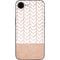 Rose Gold Herringbone iPhone 16e Skin